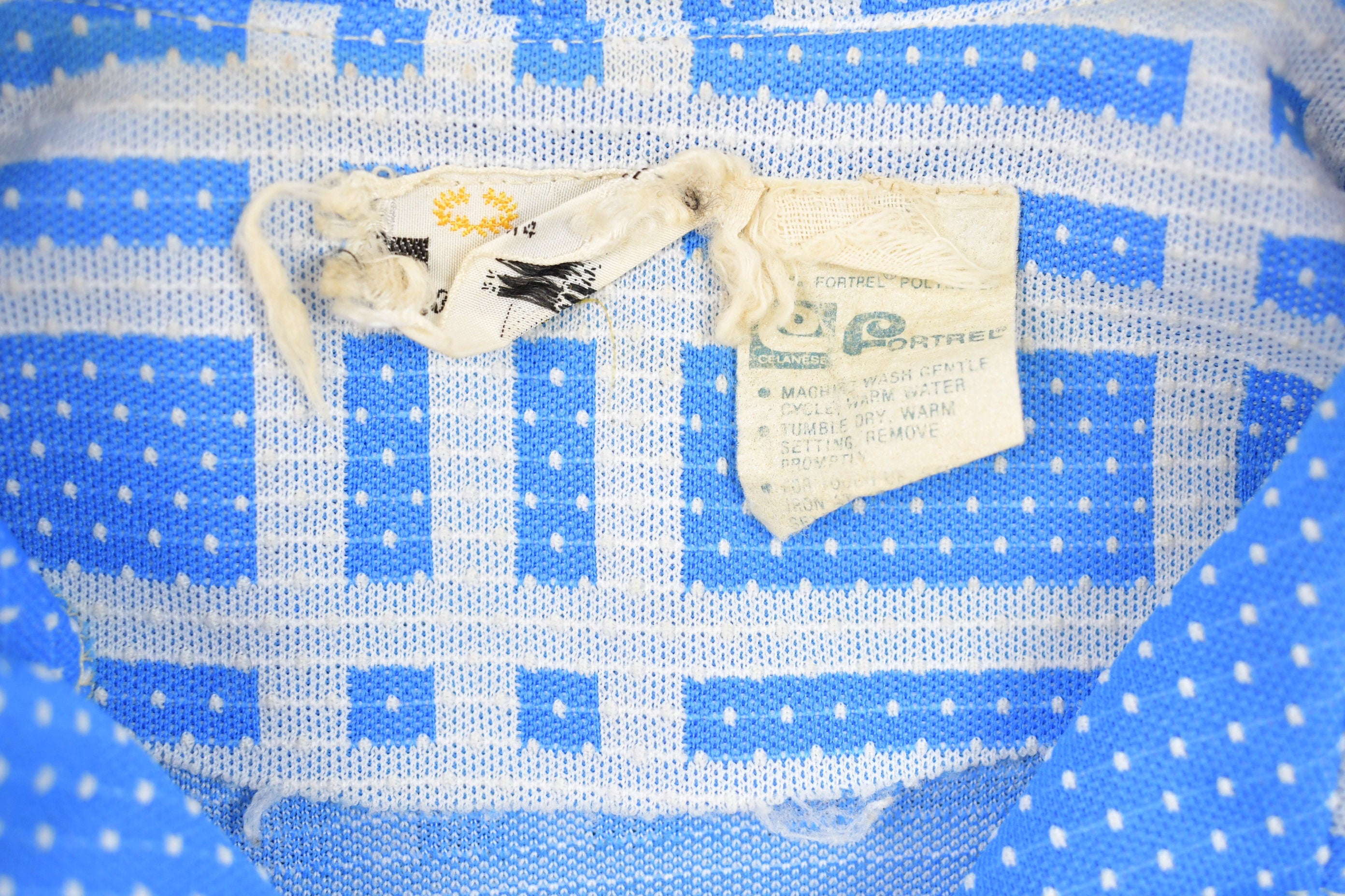 Vintage 1980s Plaid Button Up Shirt