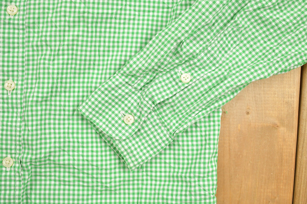 Vintage 1990s Youth Ralph Lauren Check Button Up Shirt
