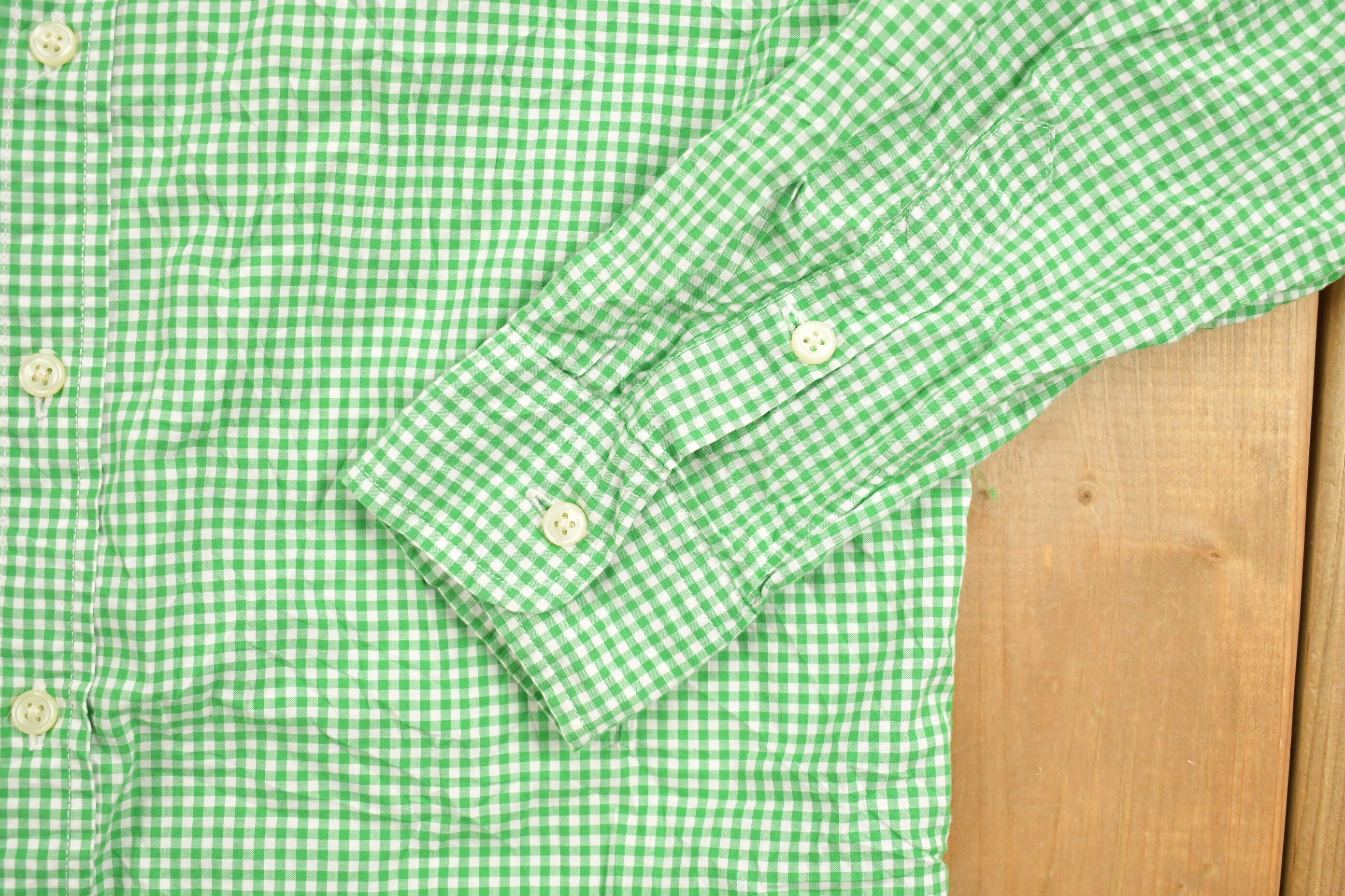 Vintage 1990s Youth Ralph Lauren Check Button Up Shirt