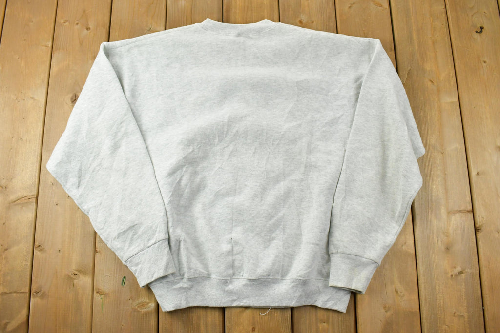 Vintage 1990s Stealth Bomber Knob Noster American Flag Crewneck Sweatshirt