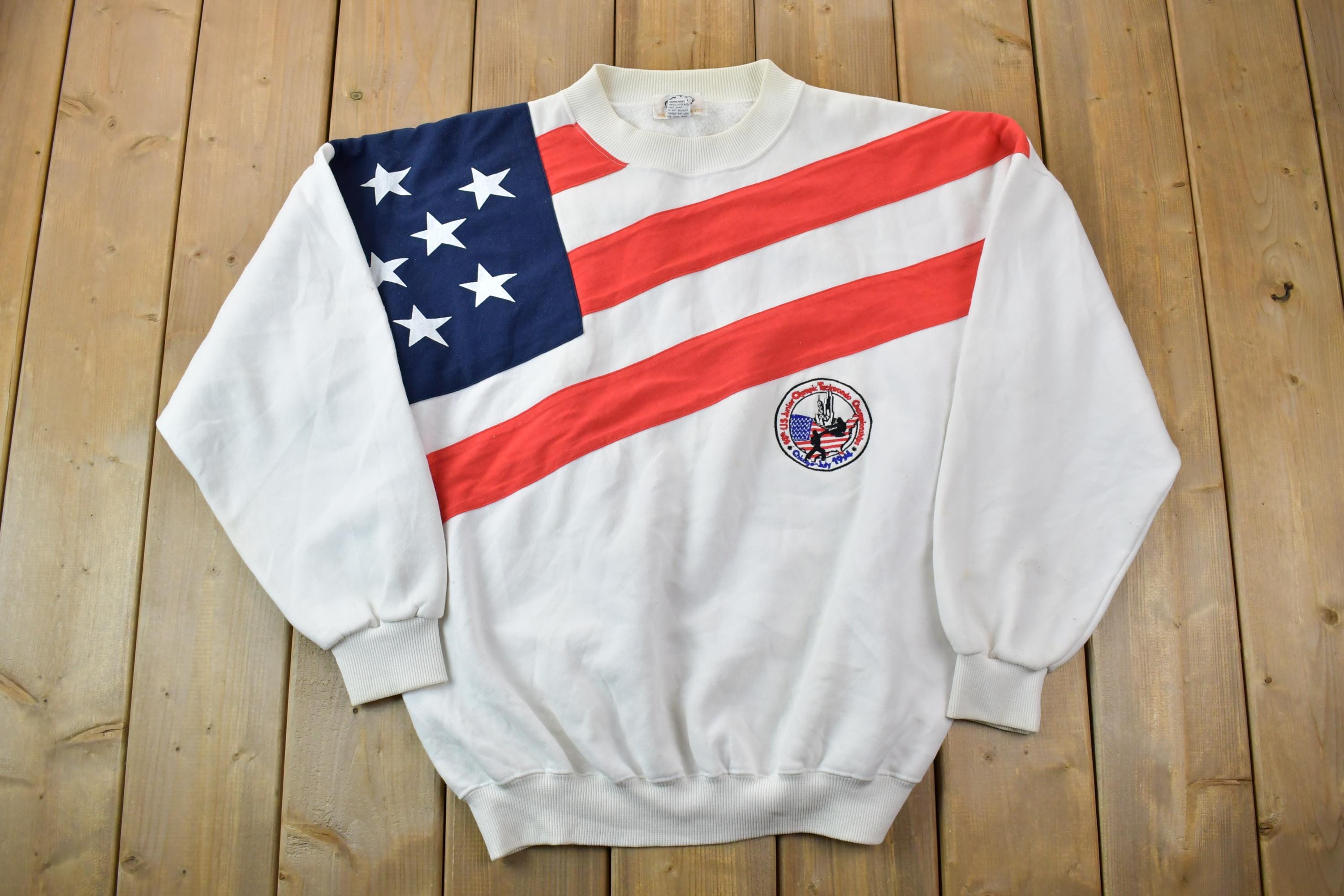 Vintage 1994 US Junior Taekwondo Champioships Crewneck Sweatshirt