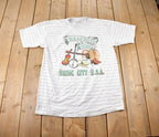 Vintage 1990s Nashville Music City USA Souvenir Single Stitch Travel T Shirt Made In USA XL