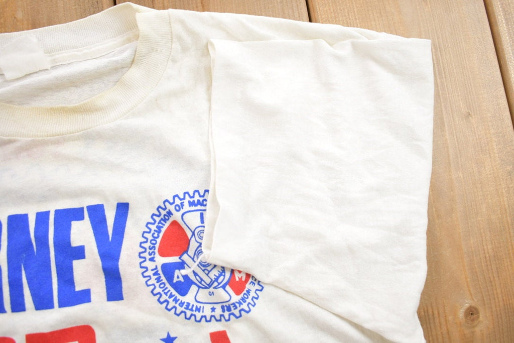 Vintage 1989s Journey For Justice Graphic T-Shirt