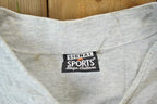 Vintage 1990s St Josephs Wildcats Baseball Style Signal Sports Button Up Souvenir Single Stitch Graphic Print T-Shirt Made In USA
