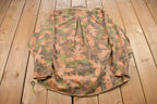Vintage 1980s Kelly Kamo Tru Leaf Camo Button Up Shirt
