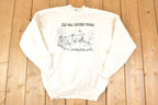 Vintage 1990s Old Mill Covered Bridge Crewneck Sweatshirt Men's M