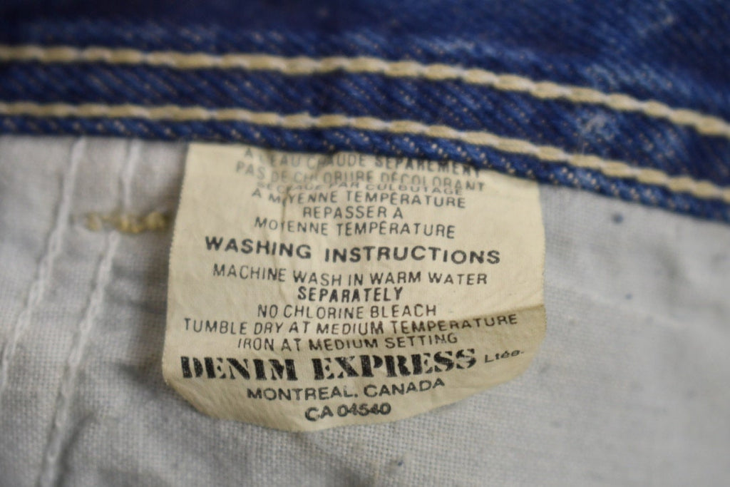 Vintage 1980's Liason Jeans Deadstock Blue Jeans 29 x 32