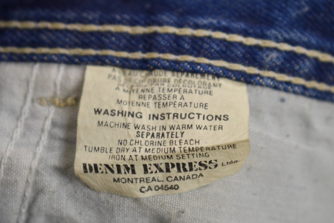 Vintage 1980's Liason Jeans Deadstock Blue Jeans 29 x 32