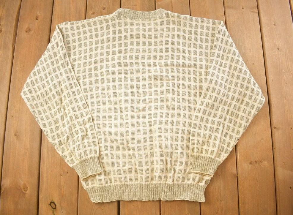 Vintage 1990s LA Loving Knitted Crewneck Sweater