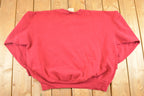 Vintage 1990s Noel Nutcracker Souvenir Christmas Crewneck Sweatshirt Men's XXL / 90's Tourist Vacation Embroidered XMAS Sweater
