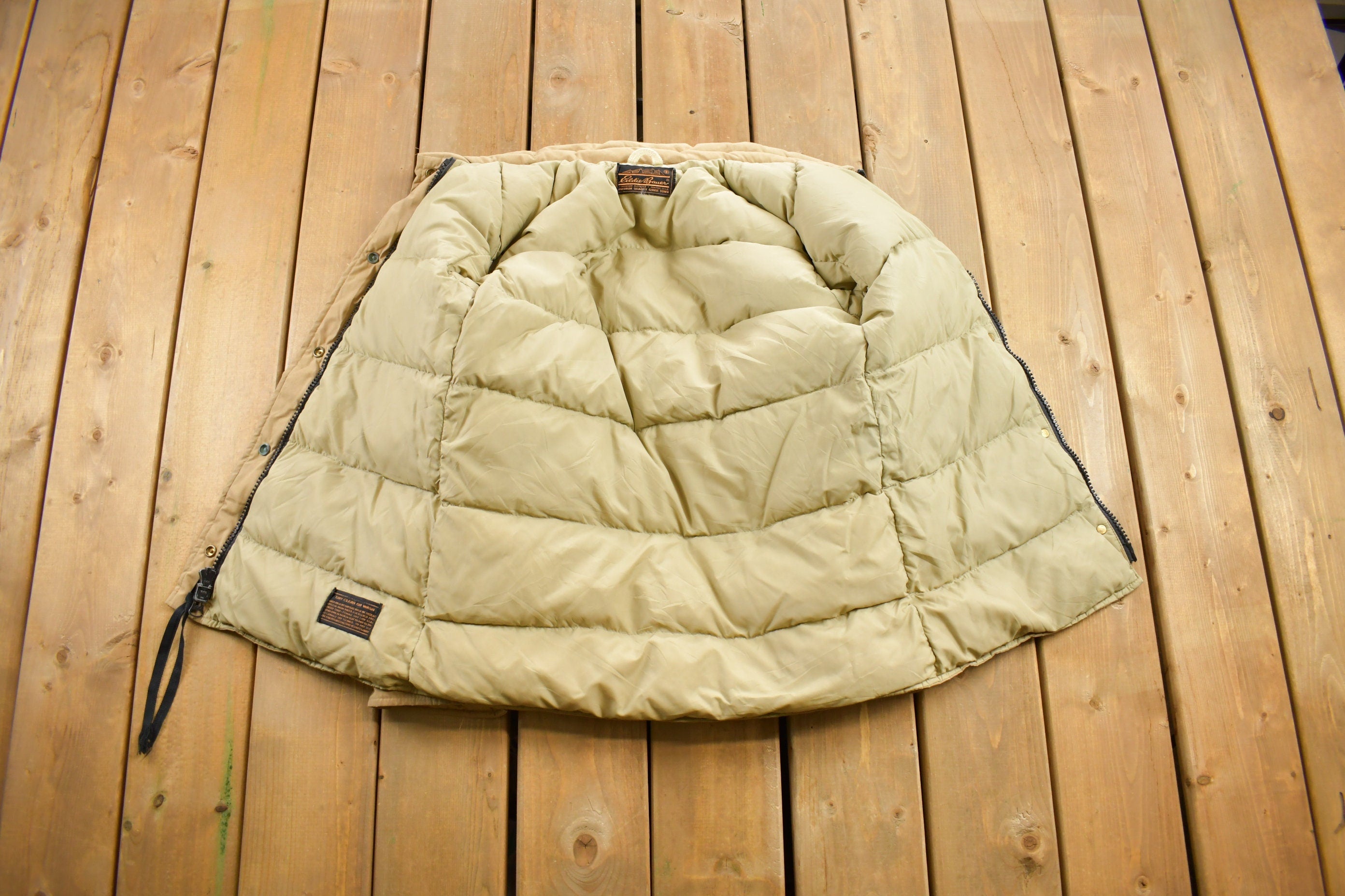 Vintage 1990s Eddie Bauer Goose Down Winter Jacket