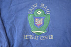 Vintage 1990s Saint Malo Retreat Center Souvenir Crewneck Sweatshirt Made In USA