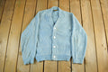 Vintage 1960s 1970s Aristo Fuzzy Knit Cardigan Sweater Women's Medium