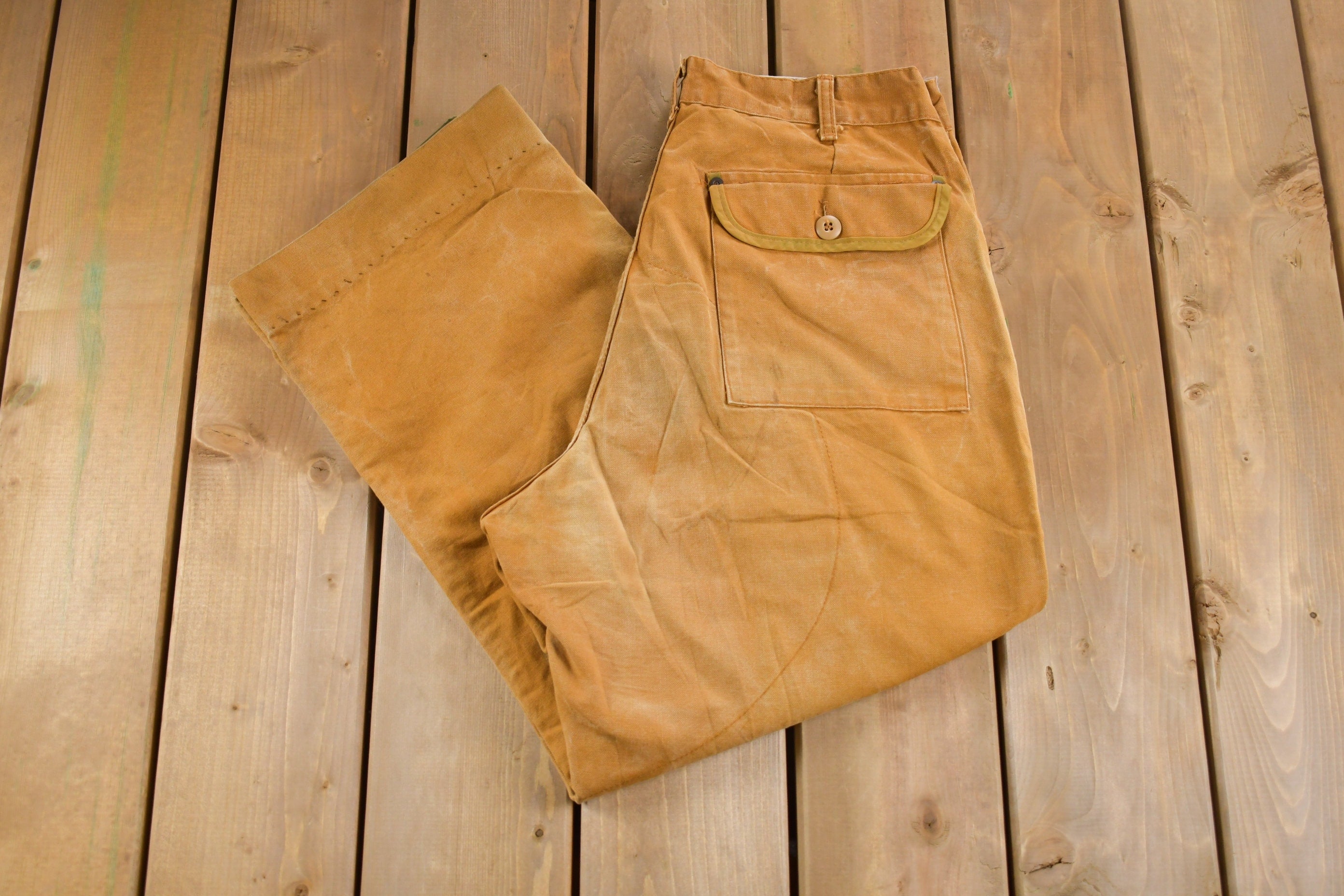 Vintage 1990s SaftBak Double Knee Nylon Pants Size 33 x 27
