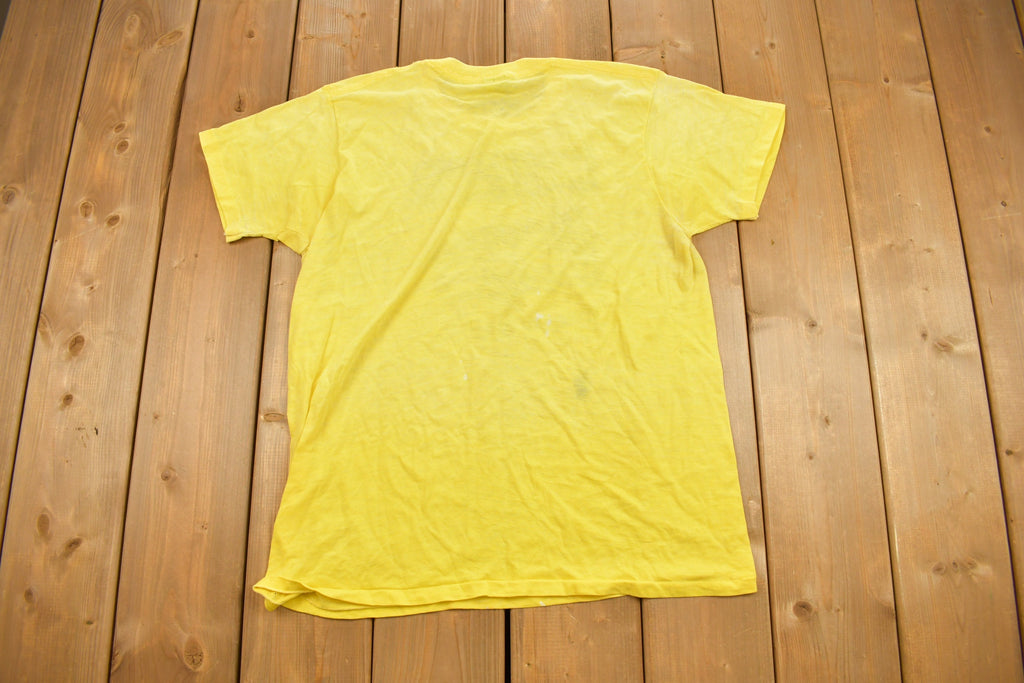 Vintage 1980s "Wanna Sing? Its Good For You" Graphic T Shirt