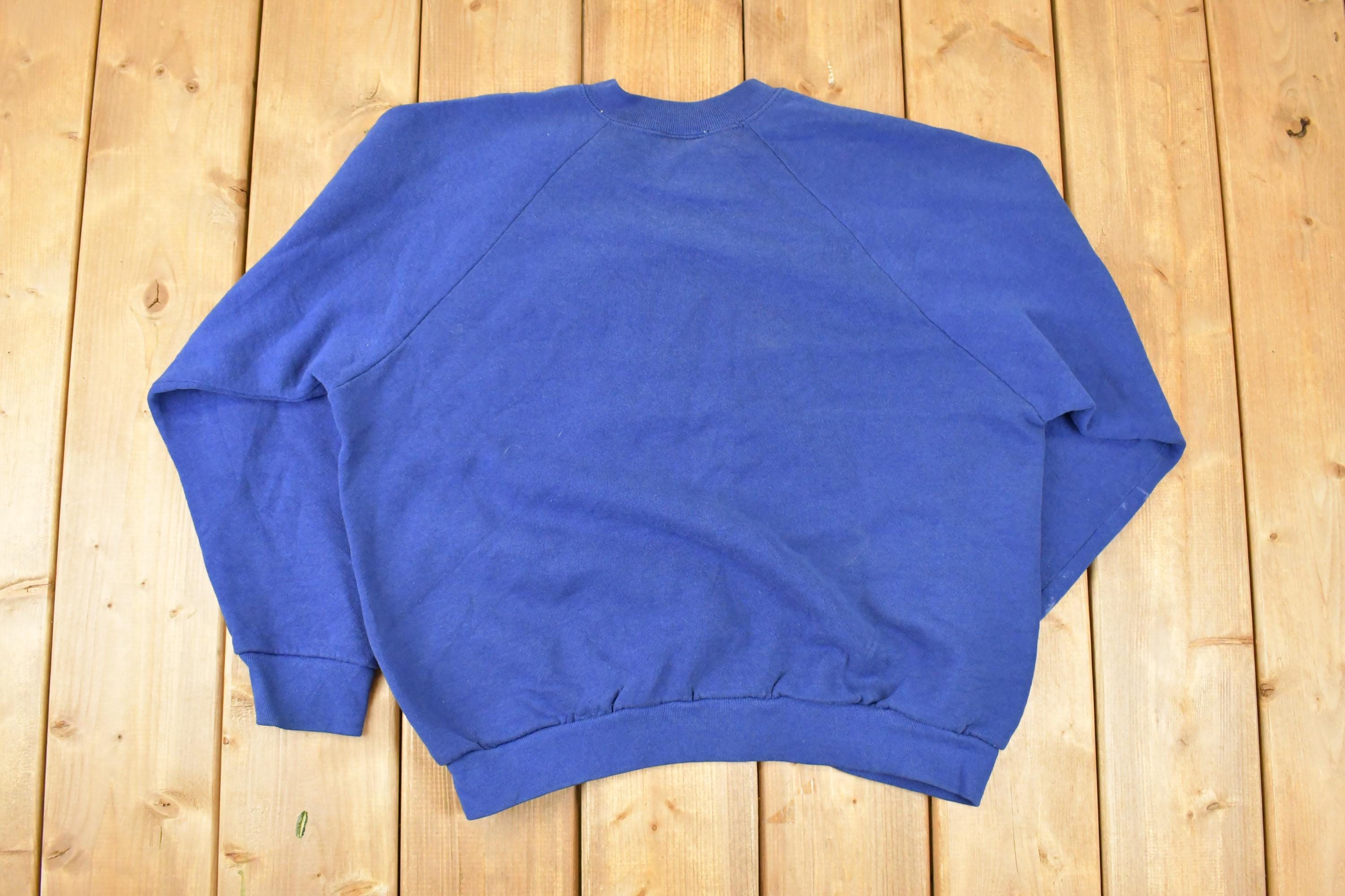 Vintage 1990s FOTL Blank Crewneck Sweatshirt Mens L