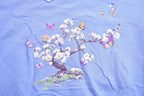 Vintage 1990s Morning Sun Butterfly Theme Collared Sweater
