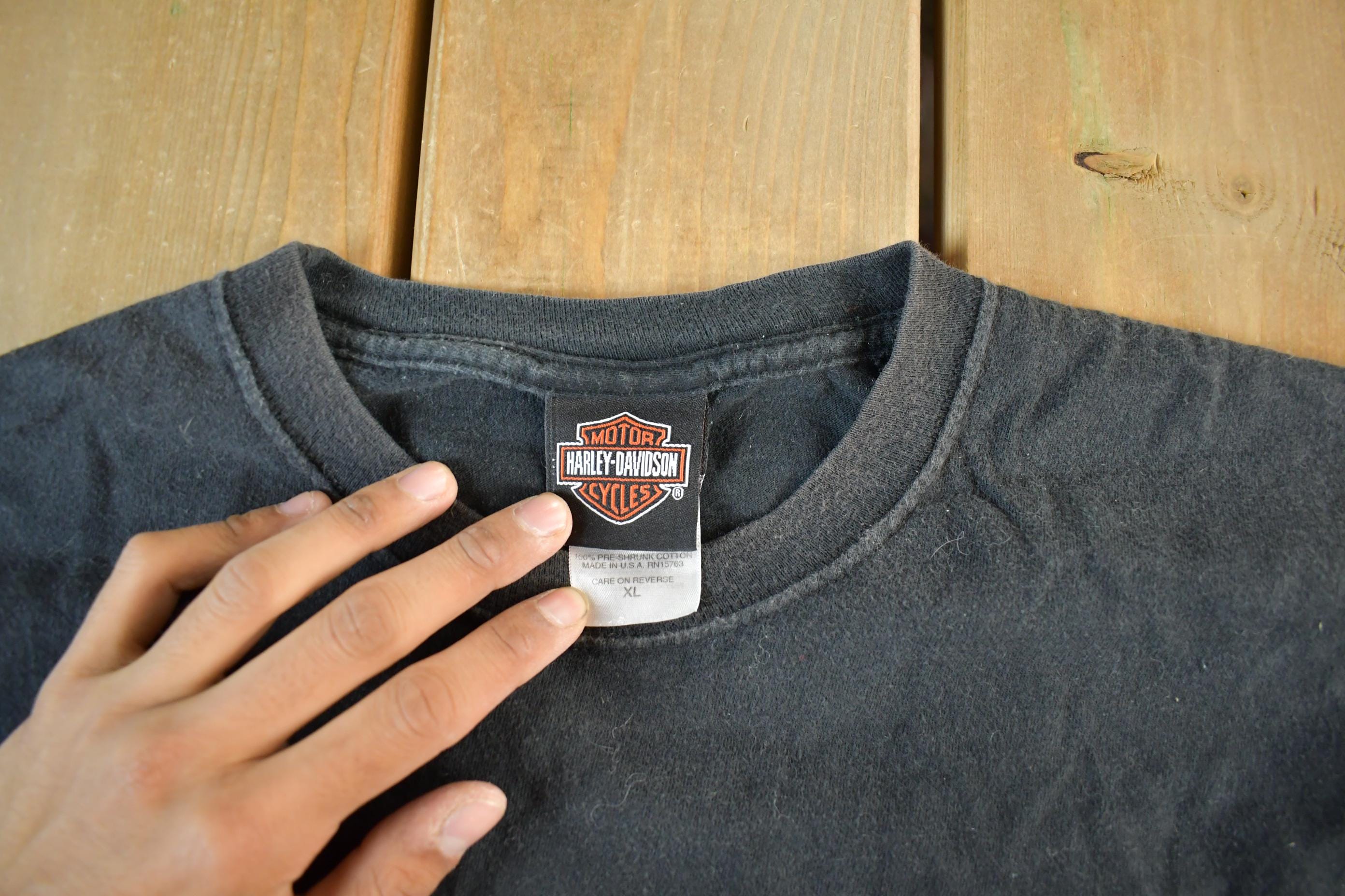 Vintage 2000s Harley Davidson Motorcycles T-Shirt Men's XL
