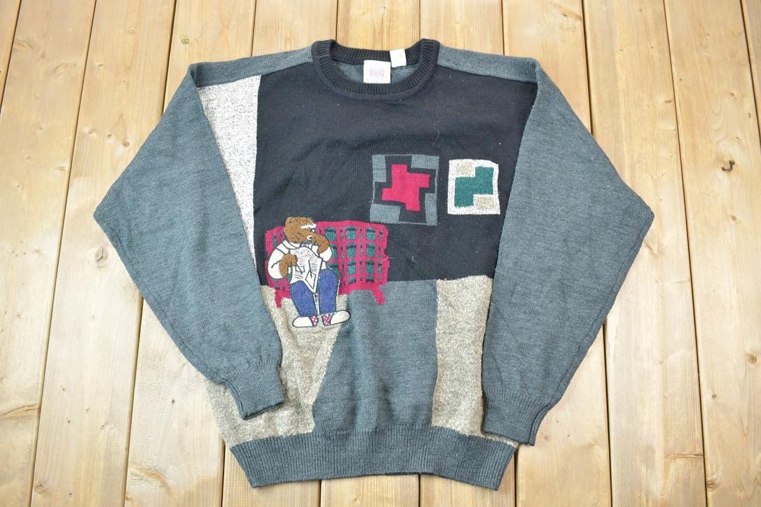 Vintage 1990s Riggins Special Issue Papa Bear Crewneck