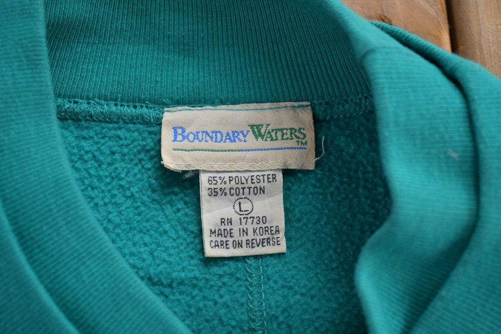 Vintage 1990s Double Collar Crewneck Sweatshirt