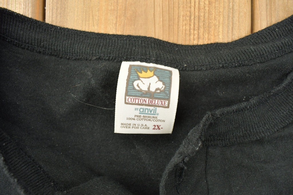 Vintage 1990s South Dakota Quarter Button Sweatshirt
