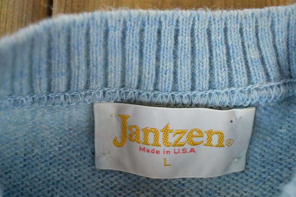 Vintage 1990s Jantzen Knit Crewneck Sweater