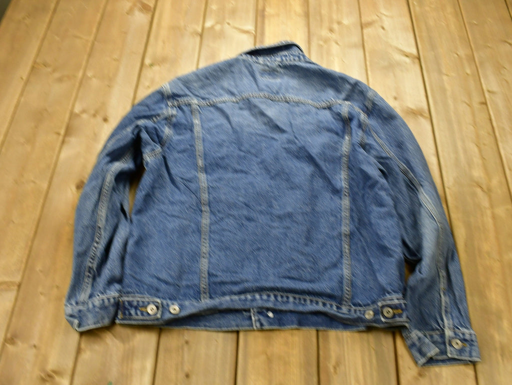 Vintage 1990s Emergency Exit Denim Jean Jacket