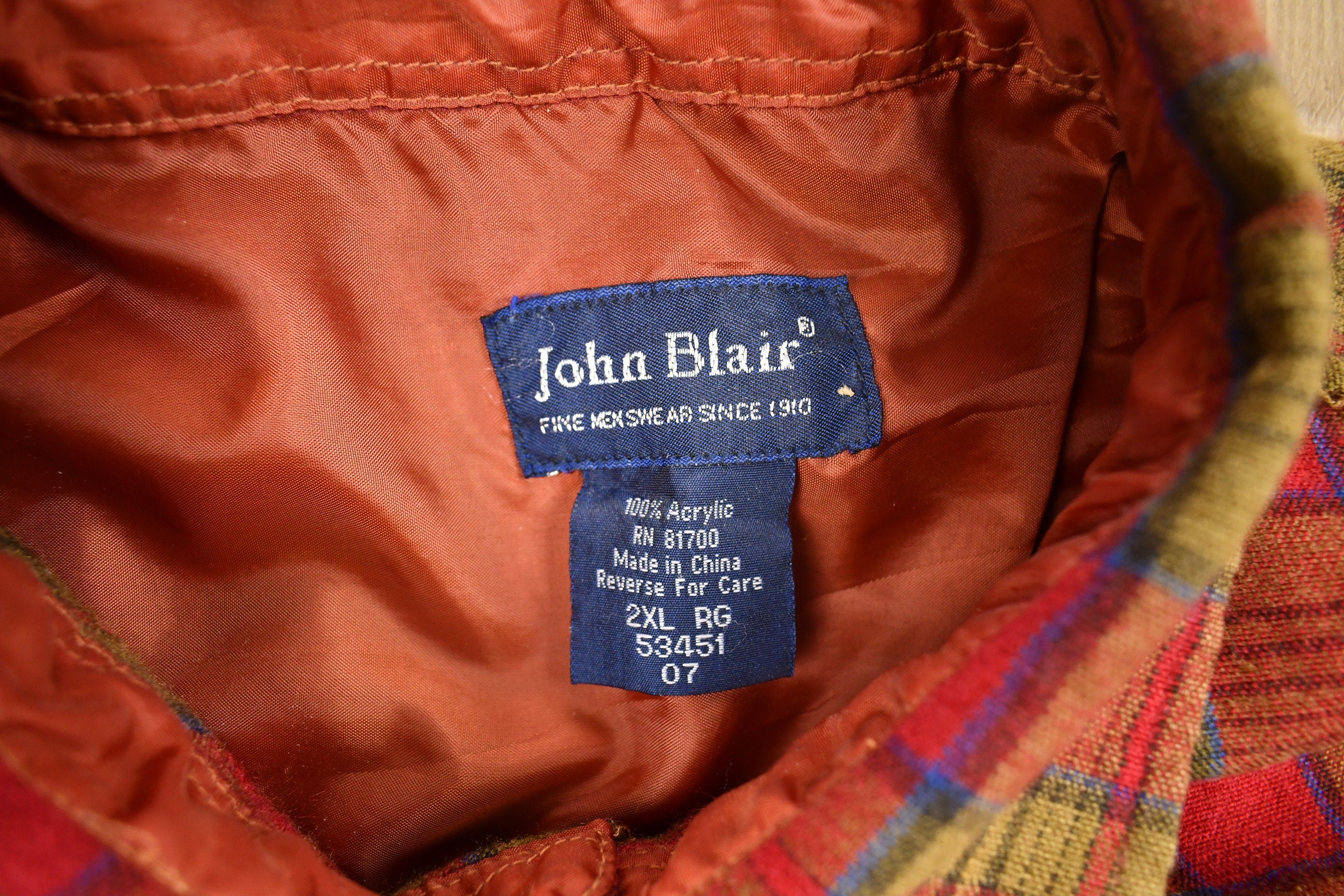 Vintage 1990s John Blair Button Up Shirt