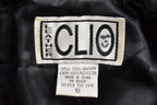 Vintage 1990s Leather Clio Leather Blazer Jacket