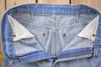 Vintage 1990s Denim Capri Flared Jeans Size 26 x 23