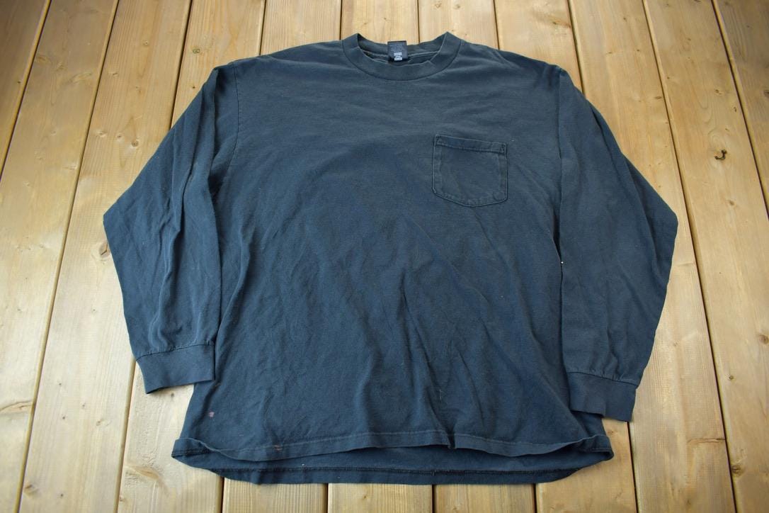 Vintage 1990s Union Till I Die USW Local 571 Long Sleeve Graphic T-Shirt