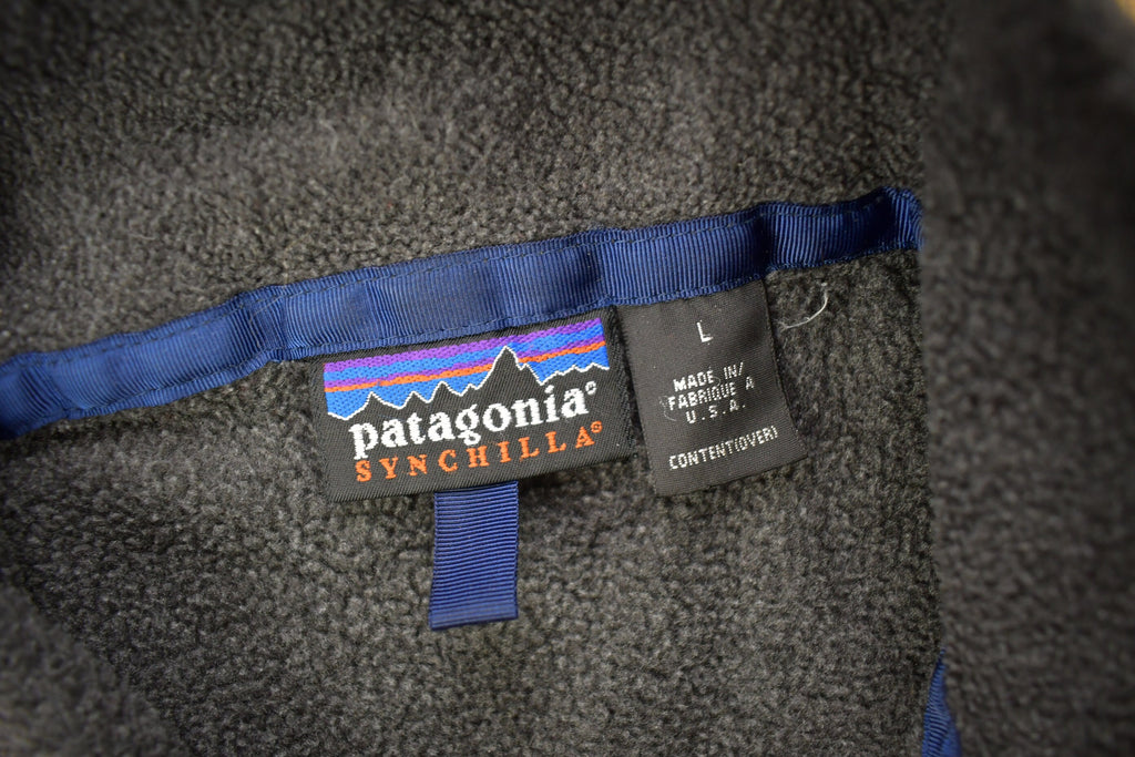 Vintage 2001 Patagonia Synchilla Full Zip Fleece Sweater