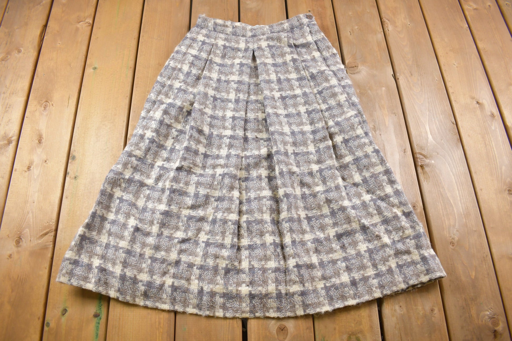 True Vintage 1970s Wool Skirt