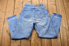Vintage 1990s Distressed Concept XXV Light Wash Tapered Mom Jeans