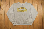 Vintage 1990s Champion Drexel University Collegiate Crewneck