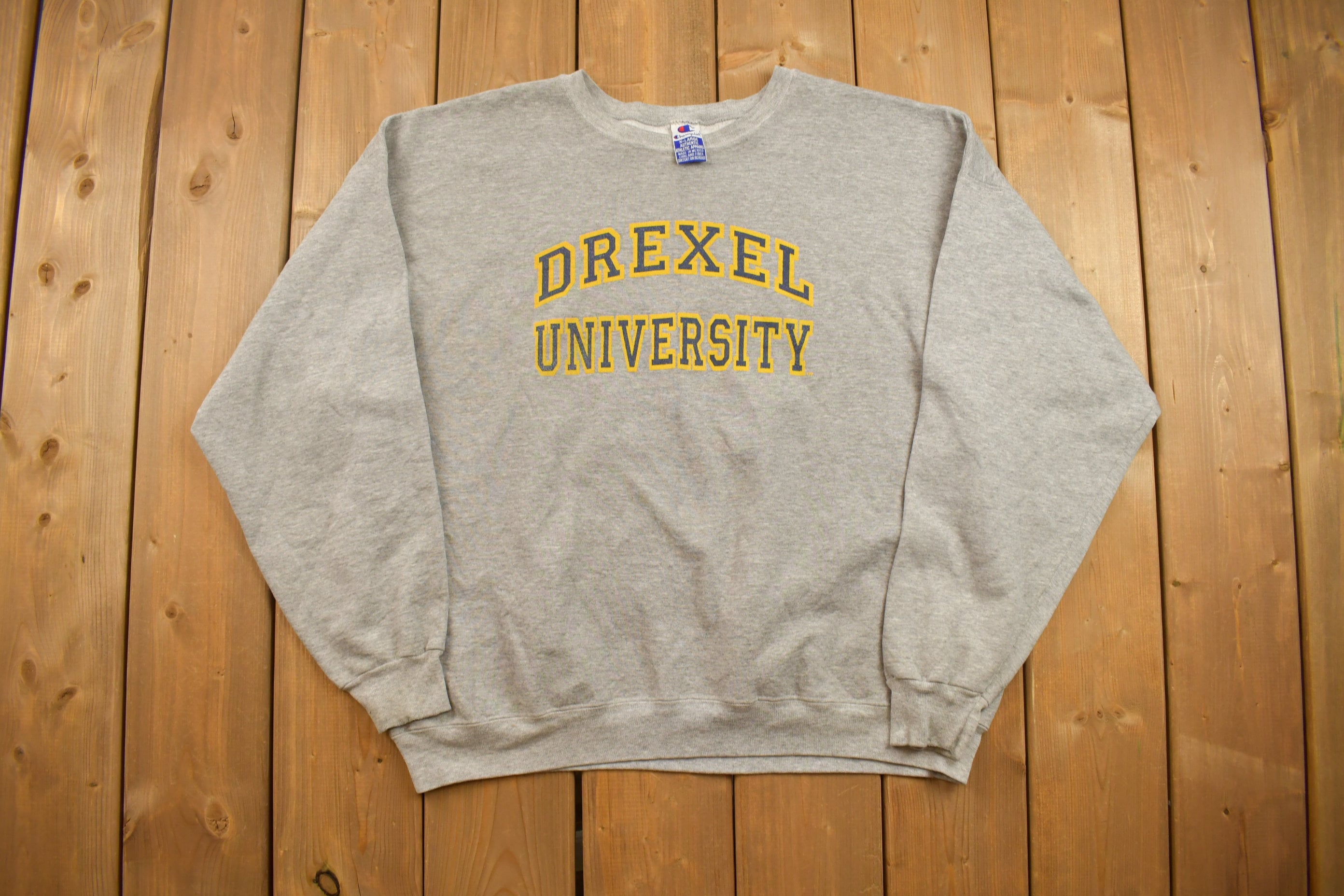 Vintage 1990s Champion Drexel University Collegiate Crewneck