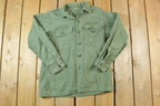 Vintage Military OG107 Jacket Strange Life Button Up Custom Army Jacket