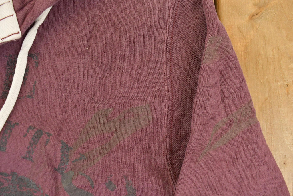 Vintage 1990s Polo By Ralph Lauren State Henley Hoodie Men's Medium