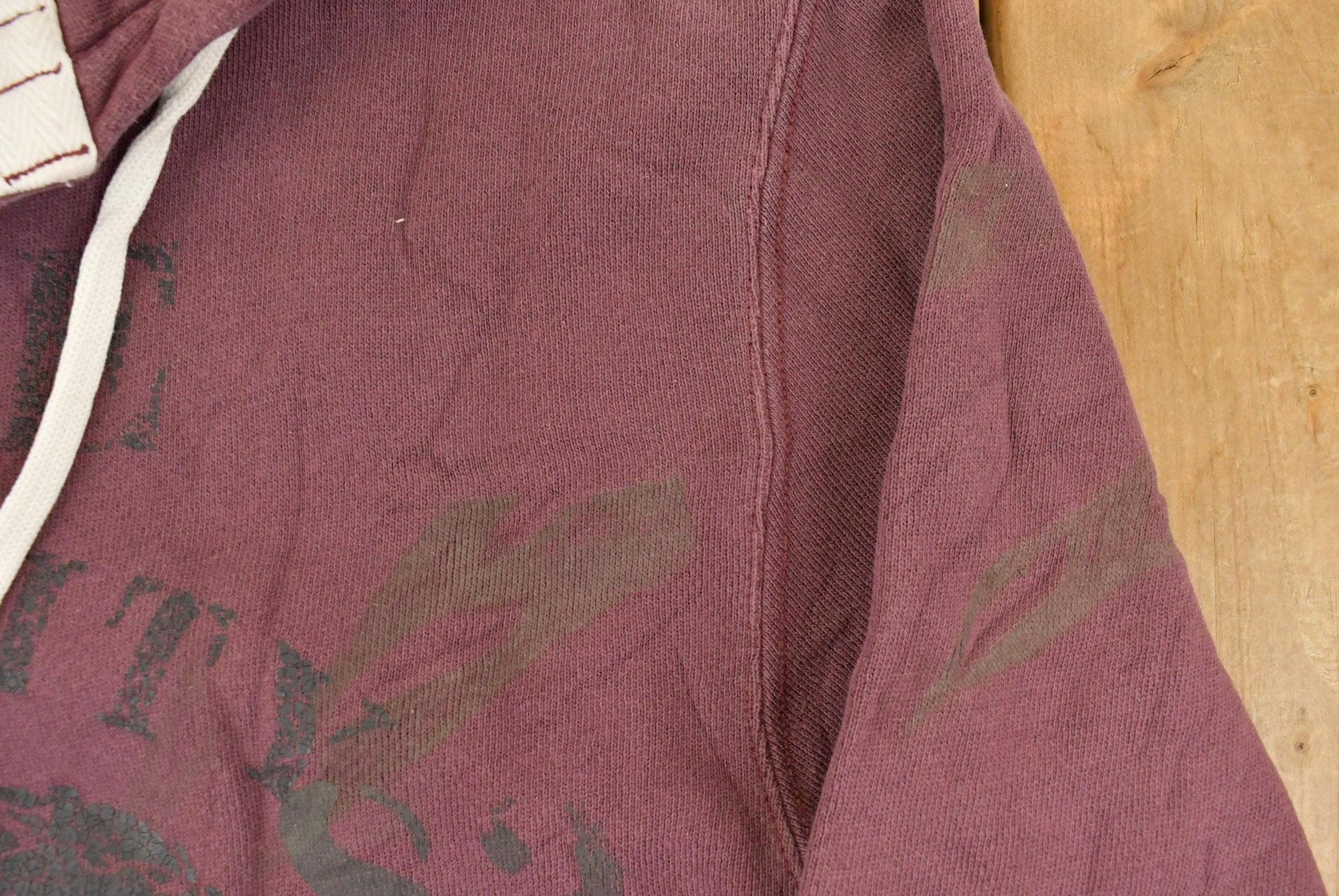 Vintage 1990s Polo By Ralph Lauren State Henley Hoodie Men's Medium