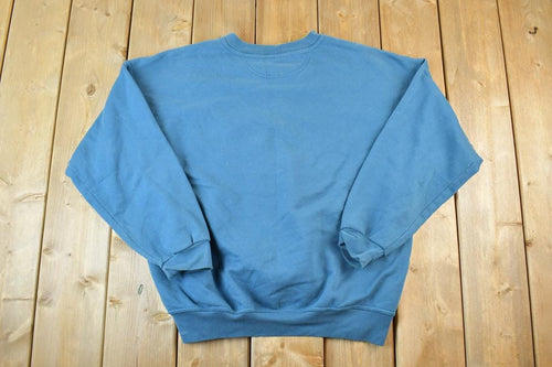 Vintage 1990s Northern Reflections Outdoorsman Crewneck Sweatshirt / Embroidered / Nature Sweater / Outdoor Sweater