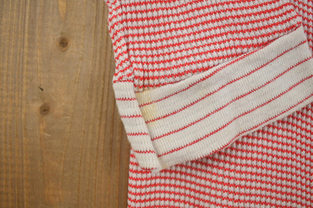 Vintage 1970s Kmart Thermal Crewneck Sweatshirt Made In USA