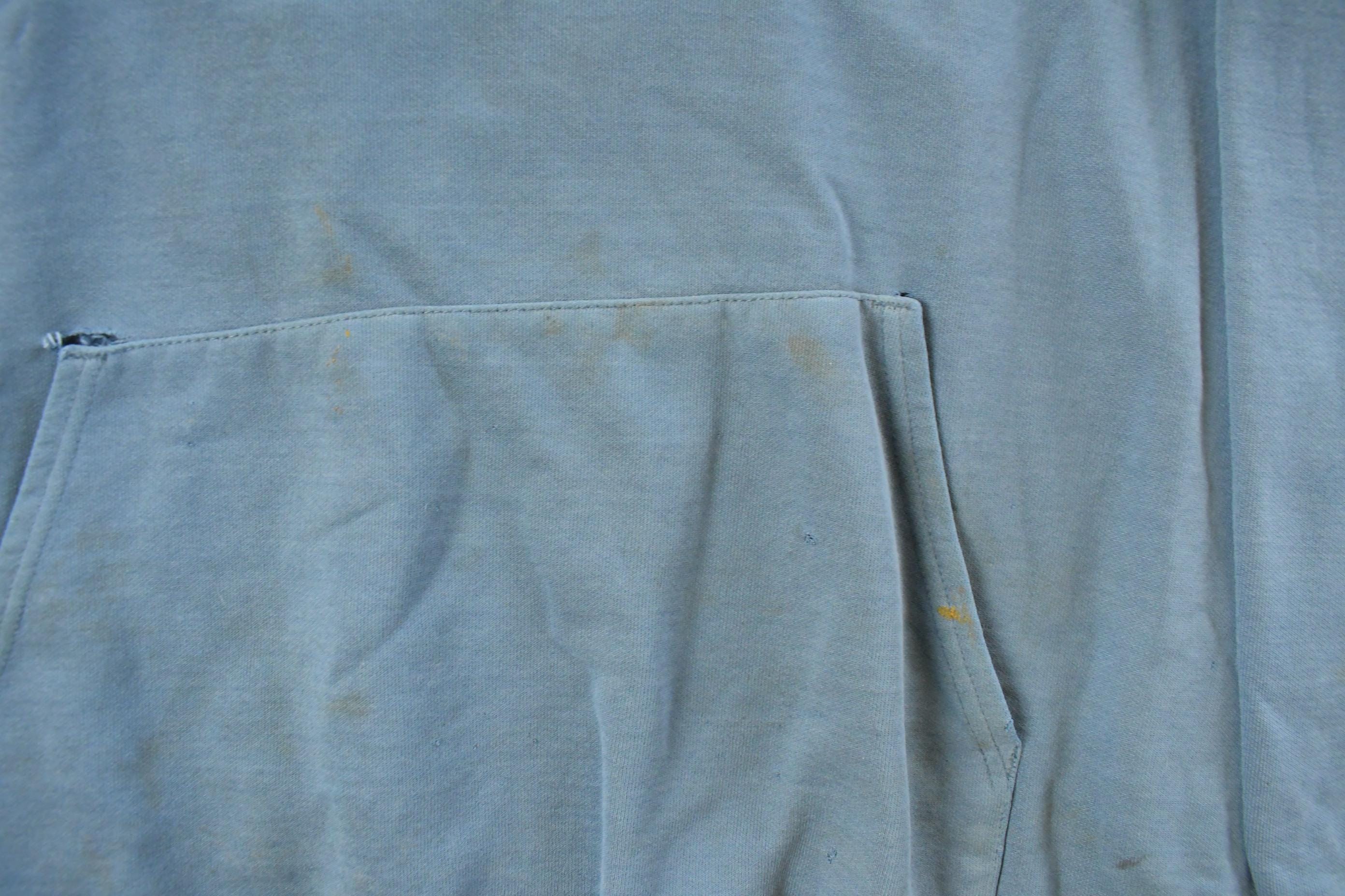 Vintage 1990s Distressed Thrashed Carhartt Hoodie Sweatshirt Men's XL  Workwear  Streetwear  Vintage Carhartt