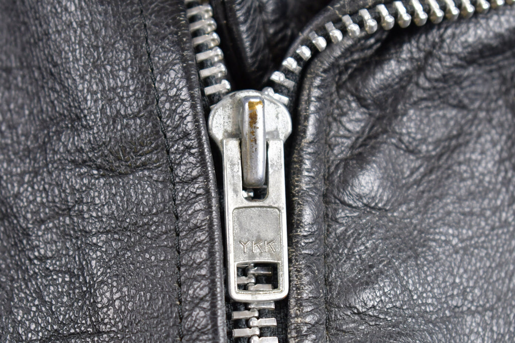 Vintage 1990s Leather Biker Jacket