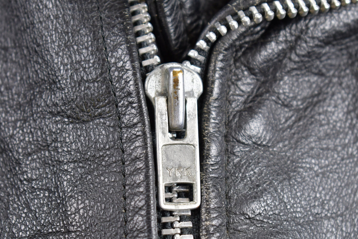 Vintage 1990s Leather Biker Jacket