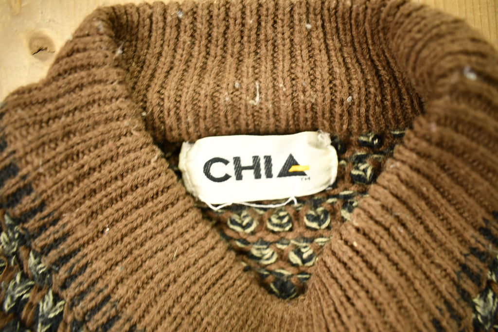 Vintage 1990s Chia Knitted Crewneck Sweater