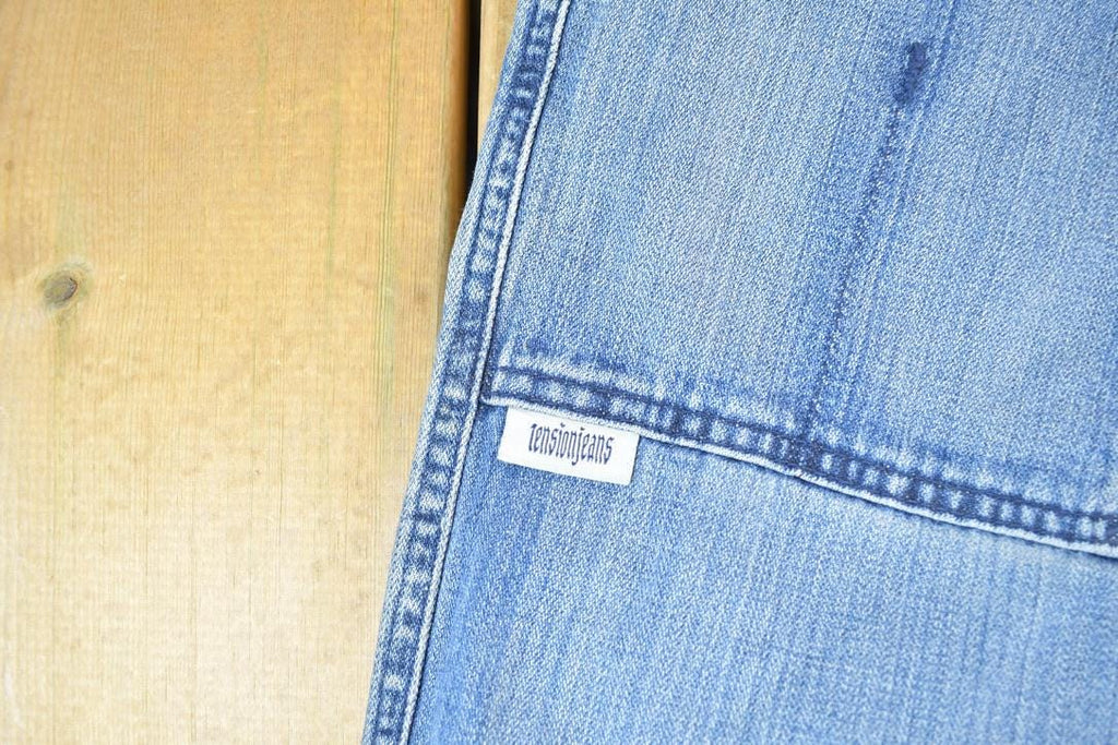Vintage 1990s Tension Jeans Denim Size 36 x 30 Made In Canada