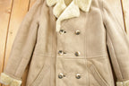 Vintage 1980s Morlands Lambskin Shearling Leather Jacket