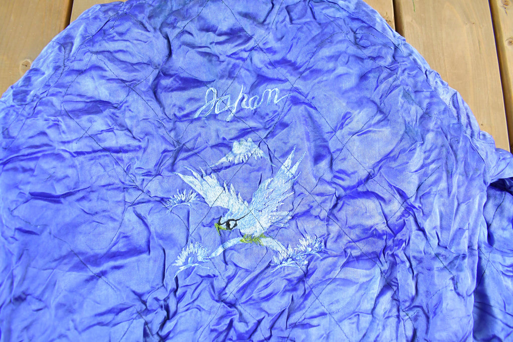 Vintage 1950s 1960s Japan Sukajan Souvenir Bomber Jacket Men's S