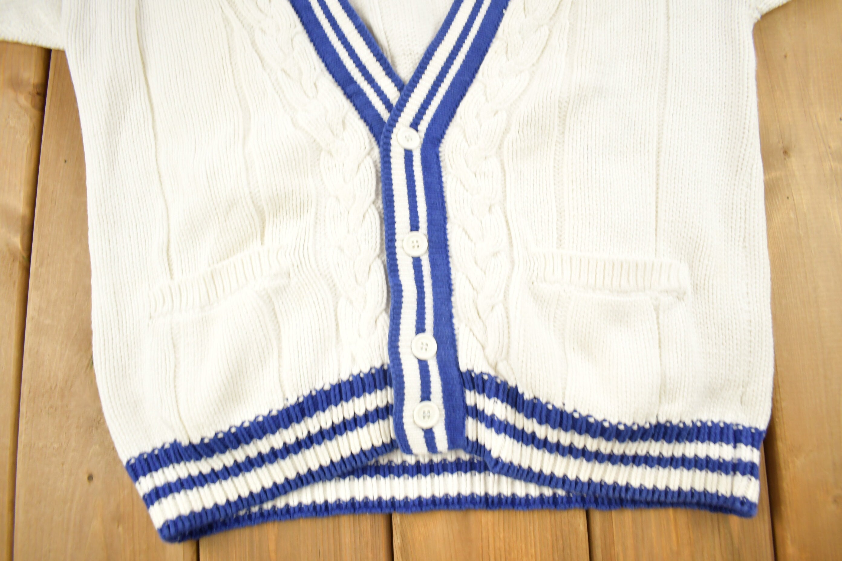 Vintage 1990s GAP Cable Knitted Cardigan Sweater