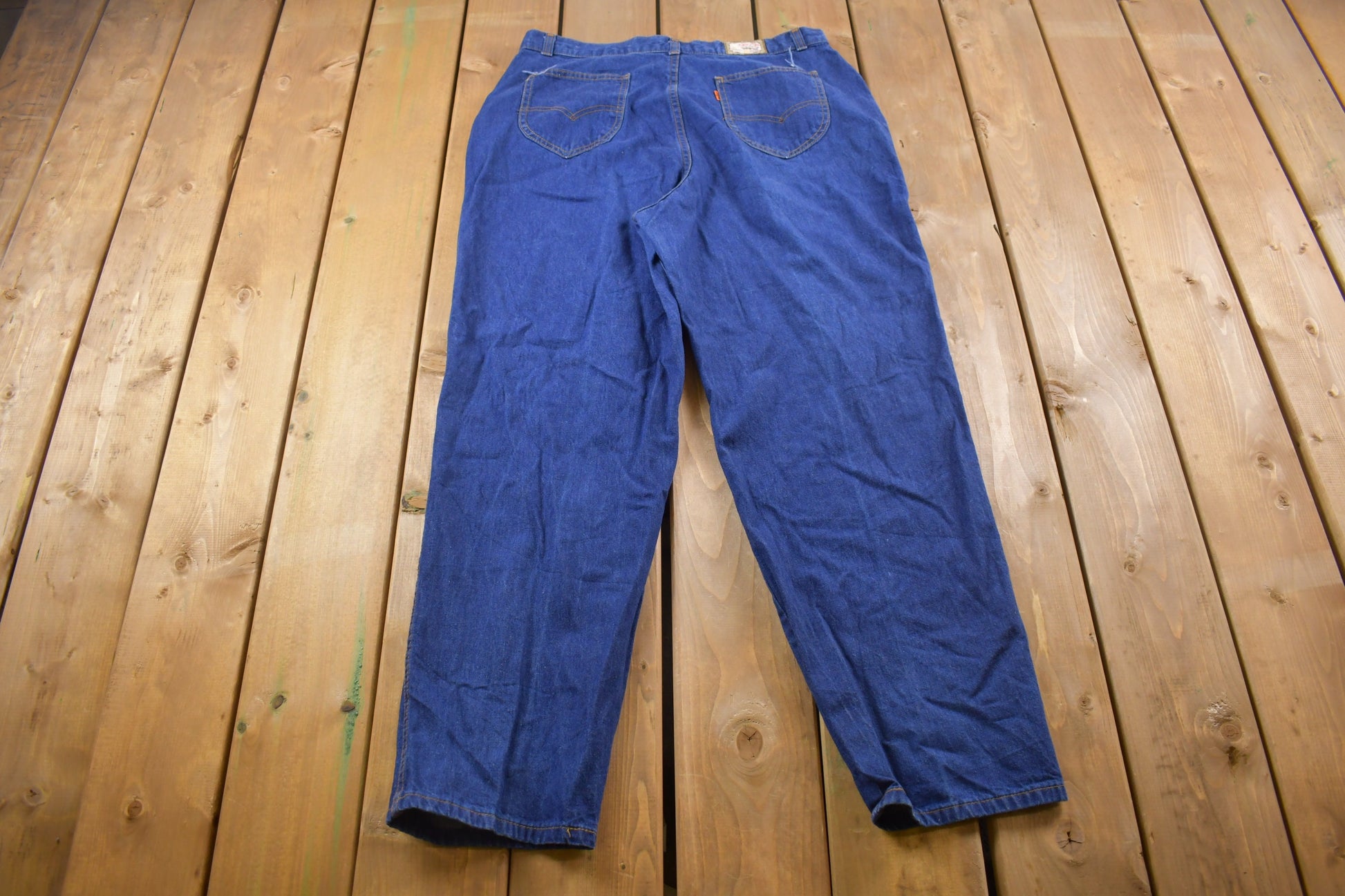 True Vintage 1970s Levi's Orange Tab Jeans Size 34 x 31